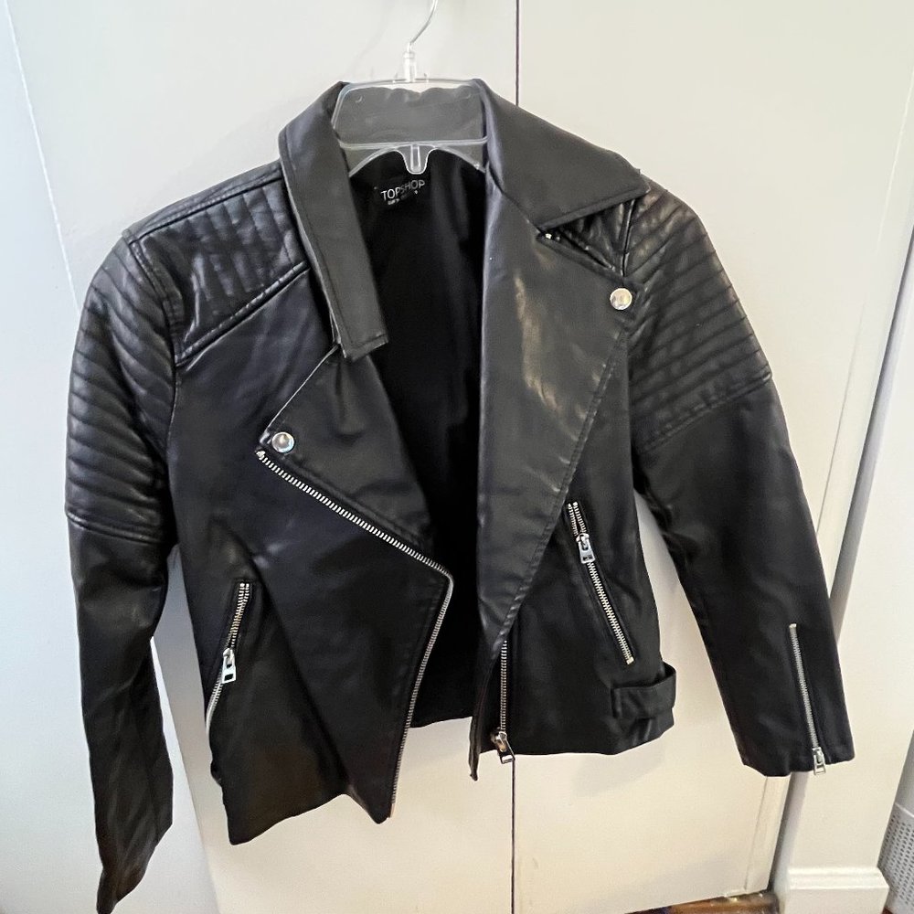 Topshop Leather Jacket